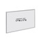 Azar Displays Self Adhesive Clear Acrylic Wall Sign Holder Frame 17'' W x 11'' H -Landscape / Horizontal, 2PK 122037-2PK - alternate 3